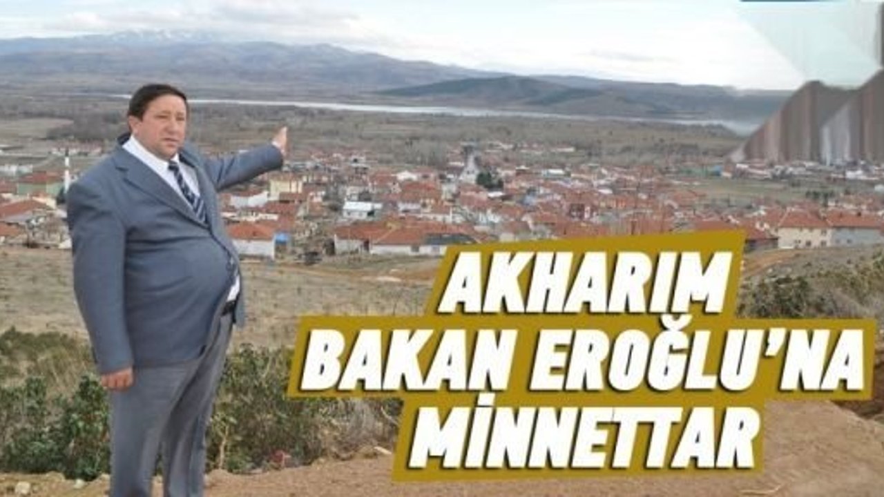 Akharım Beldesine 1,5 yılda 11 milyon TL'lik yatırım
