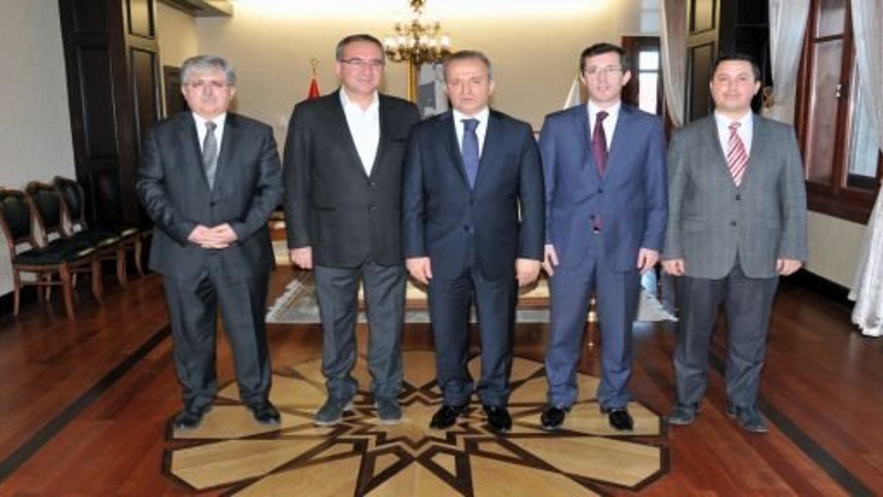 Hayırsever İşadamı Remzi Özcan’dan Vali Güner'e Ziyaret.