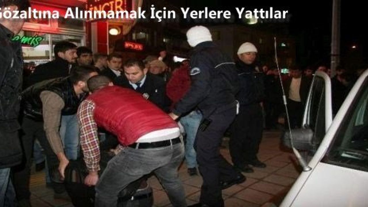 Uzun Çarşı‘da Park Yasağına Uymayan Şahıs Polisle Tartıştı