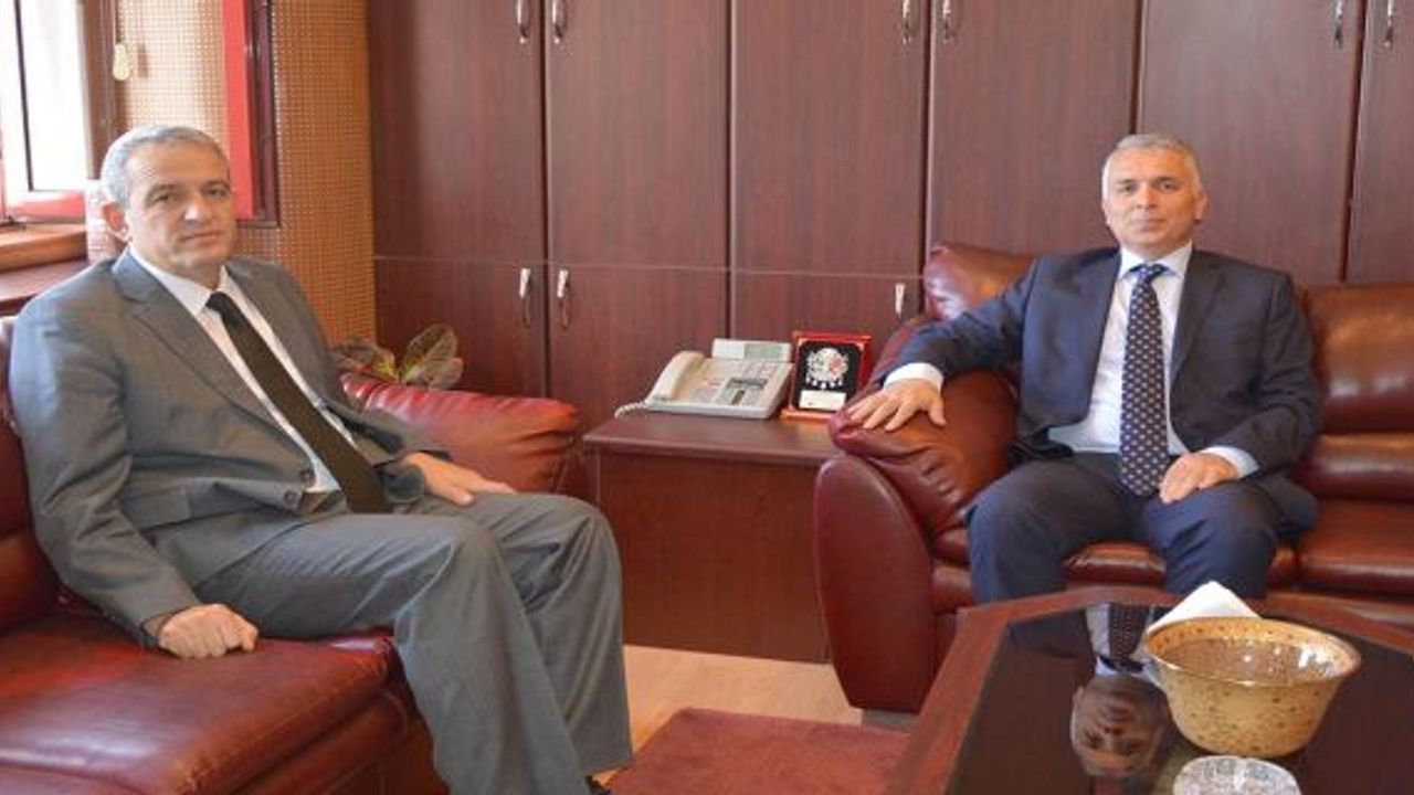 Vali Yıldırım, Başsavcı Eray’ı Makamında Ziyaret Etti.