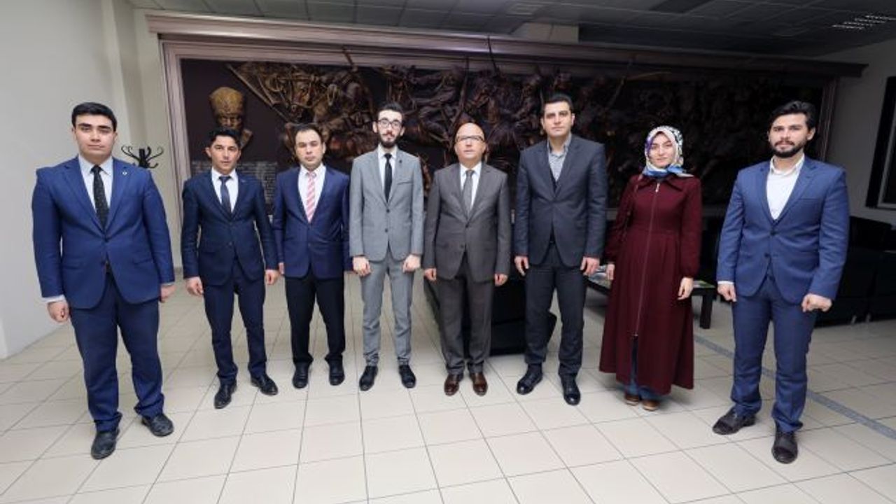 Başkan Çoban TUGVA il yönetimini kabul etti