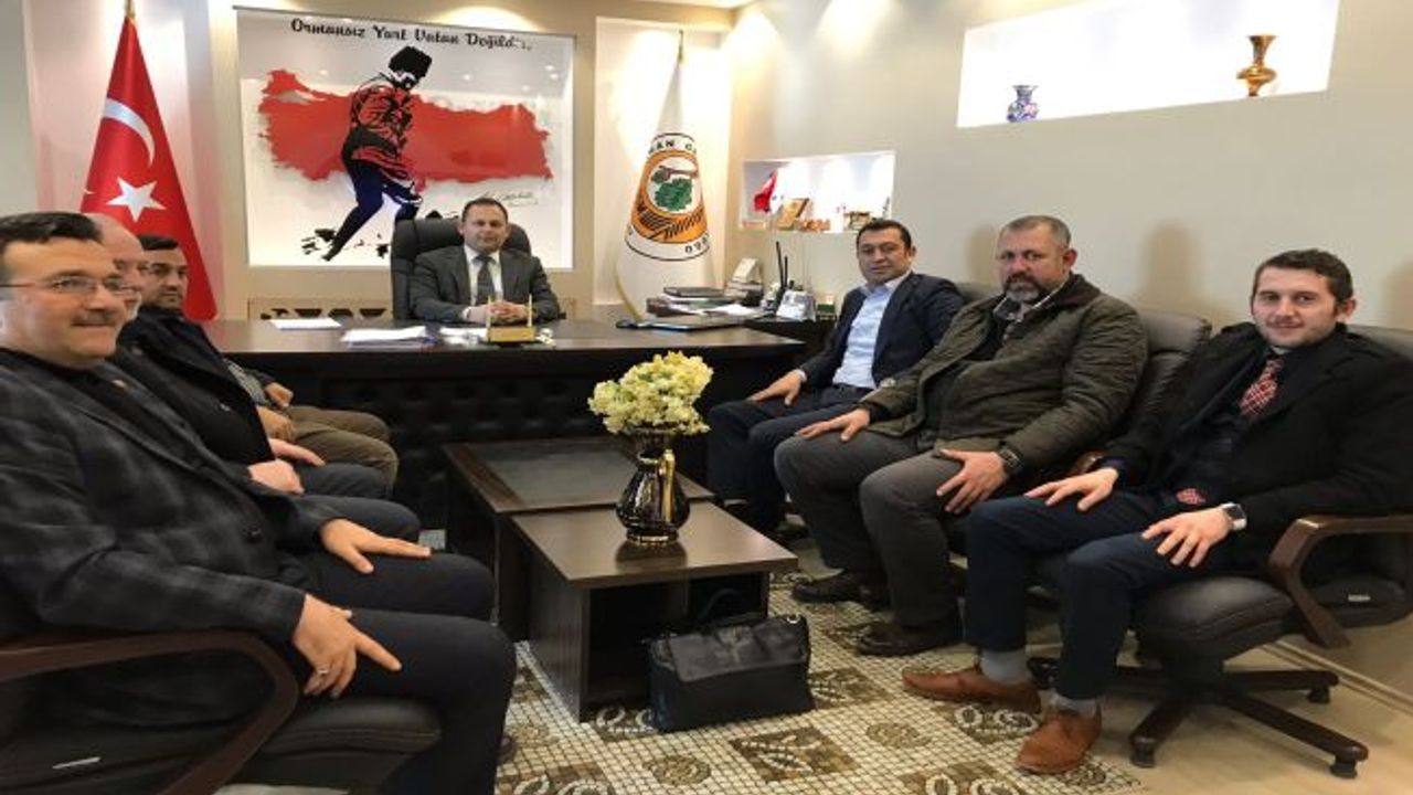Eser ve yönetim kurulu DSİ’yi ziyaret etti