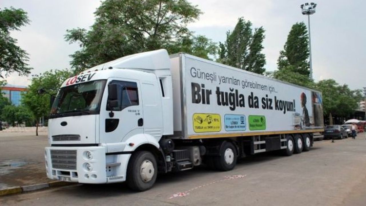 LÖSEV İyilikler Tırı 16 Ocak Salı günü Afyon’da