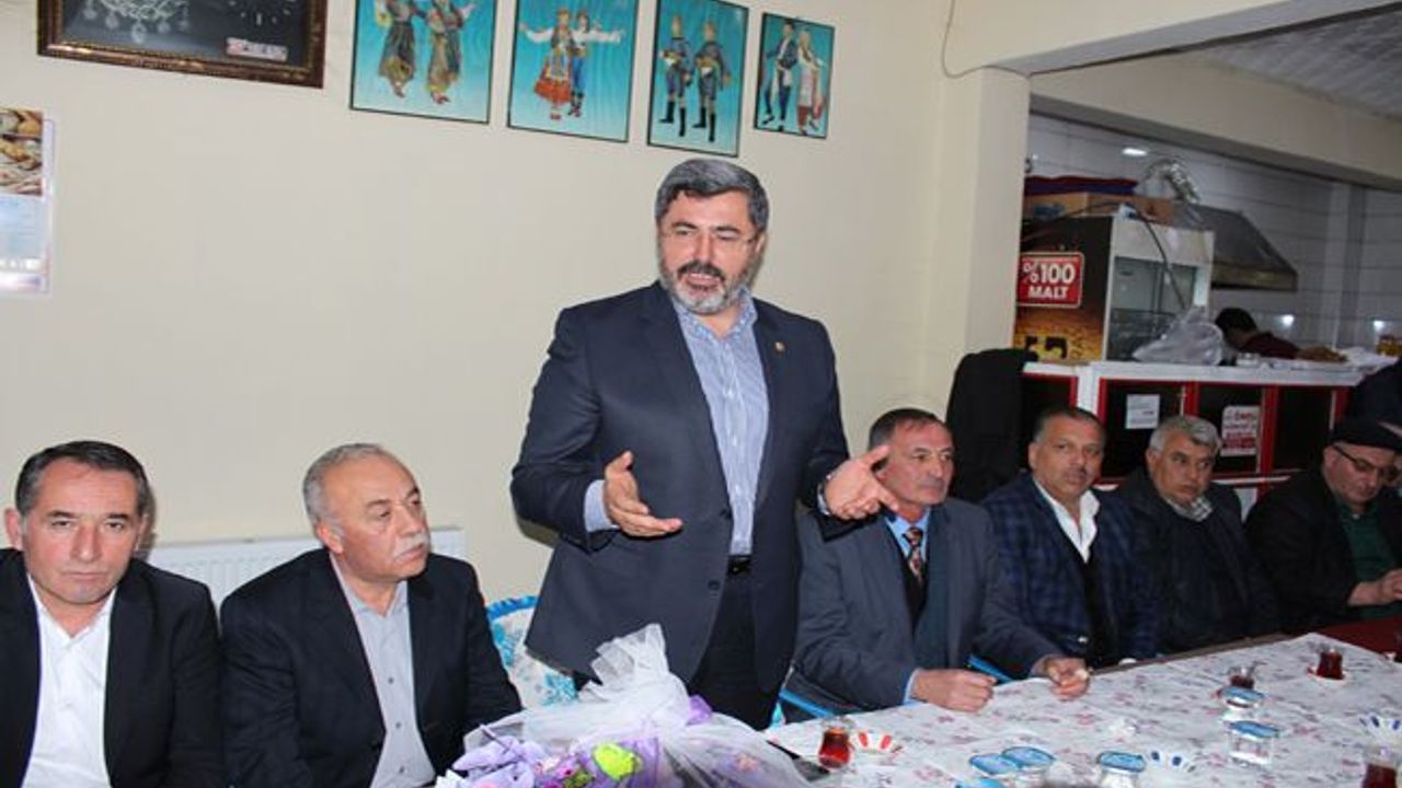 Milletvekili Özkaya Çöl Ovasında Vatandaşlarla Buluştu