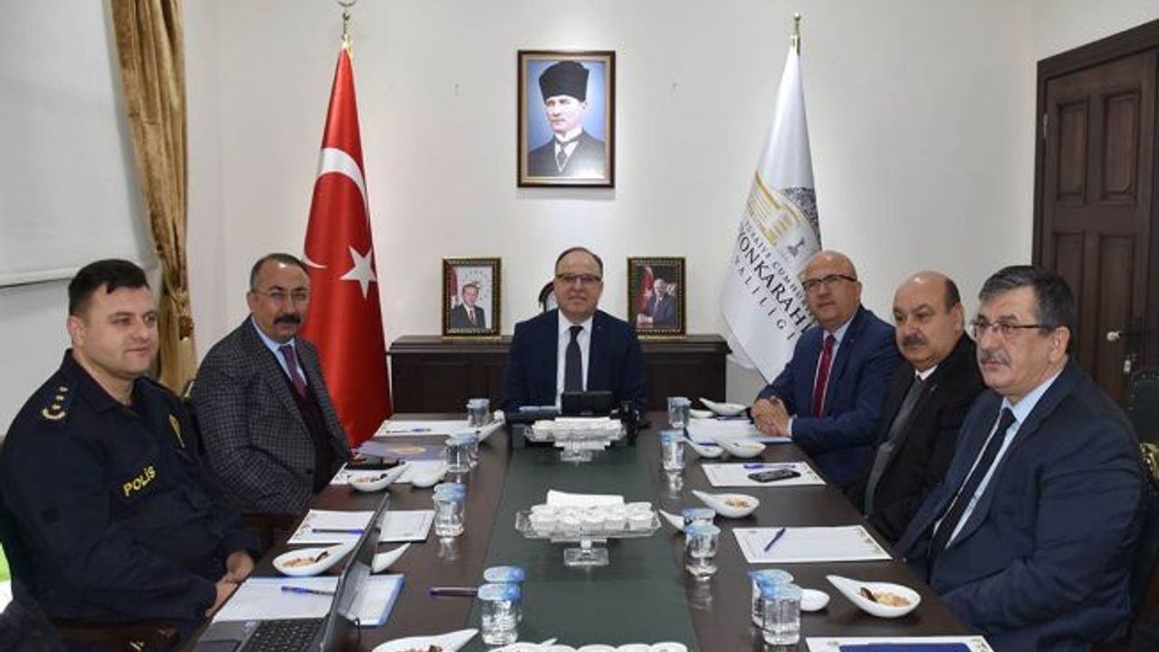 Şehir İçi Trafik Düzenlemesi İle İlgili Toplantı Yapıldı.
