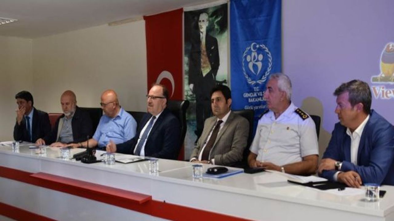İl Spor Güvenliği Kurulu Toplantısı Vali Tutulmaz’ın Başkanlığında Yapıldı