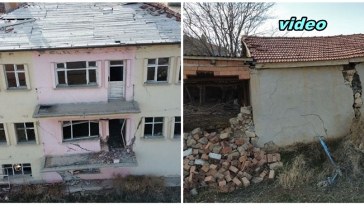 Bu görüntüler deprem bölgesindeki bir kentte değil, Bolvadin’den