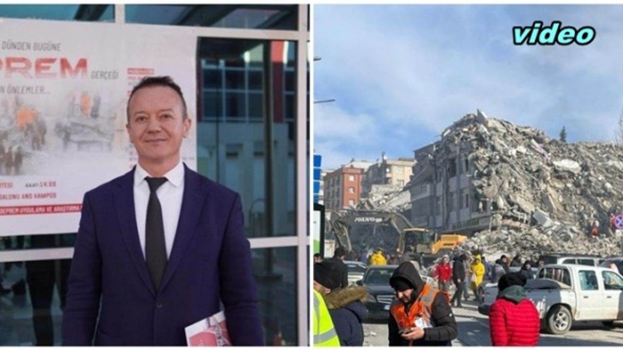 Prof. Dr. Çağlar Özkaymak, “Afyonkarahisar’da 7’nin üzerinde deprem beklemiyoruz”