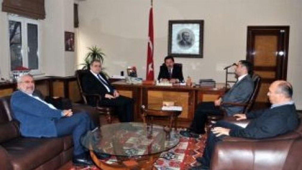Patates Fabrikası Yatırımcısı AtaKey Yönetim Kurulu Üyelerinden Vali'ye ziyaret