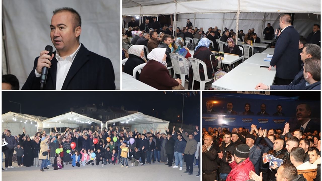 AK Parti teşkilatları mahalle buluşmalarında vatandaşlarla buluşuyor