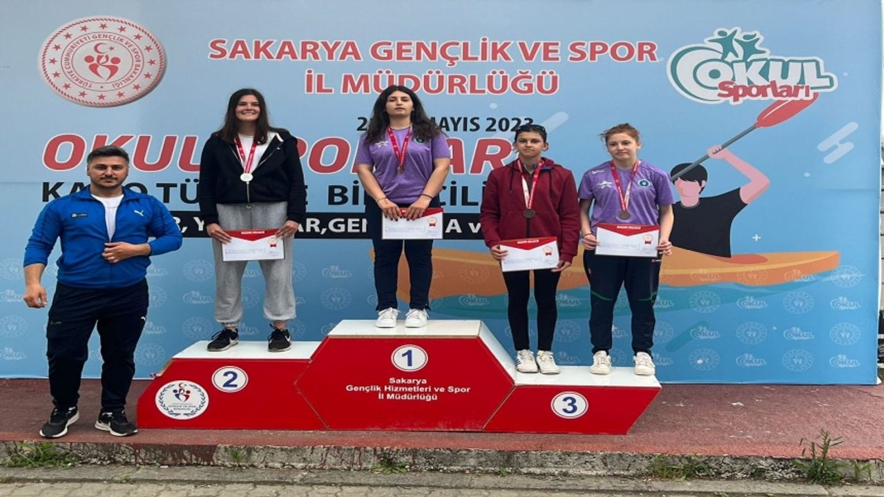 Afyonkarahisarlı sporcu Kanoda Türkiye Birincisi oldu