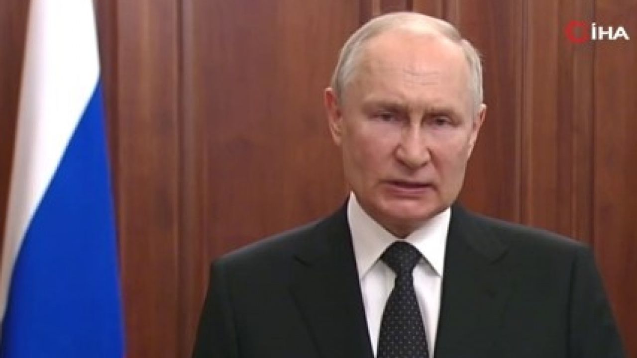 Putin ulusa seslendi, "Hainler silahlı isyan başlattı"