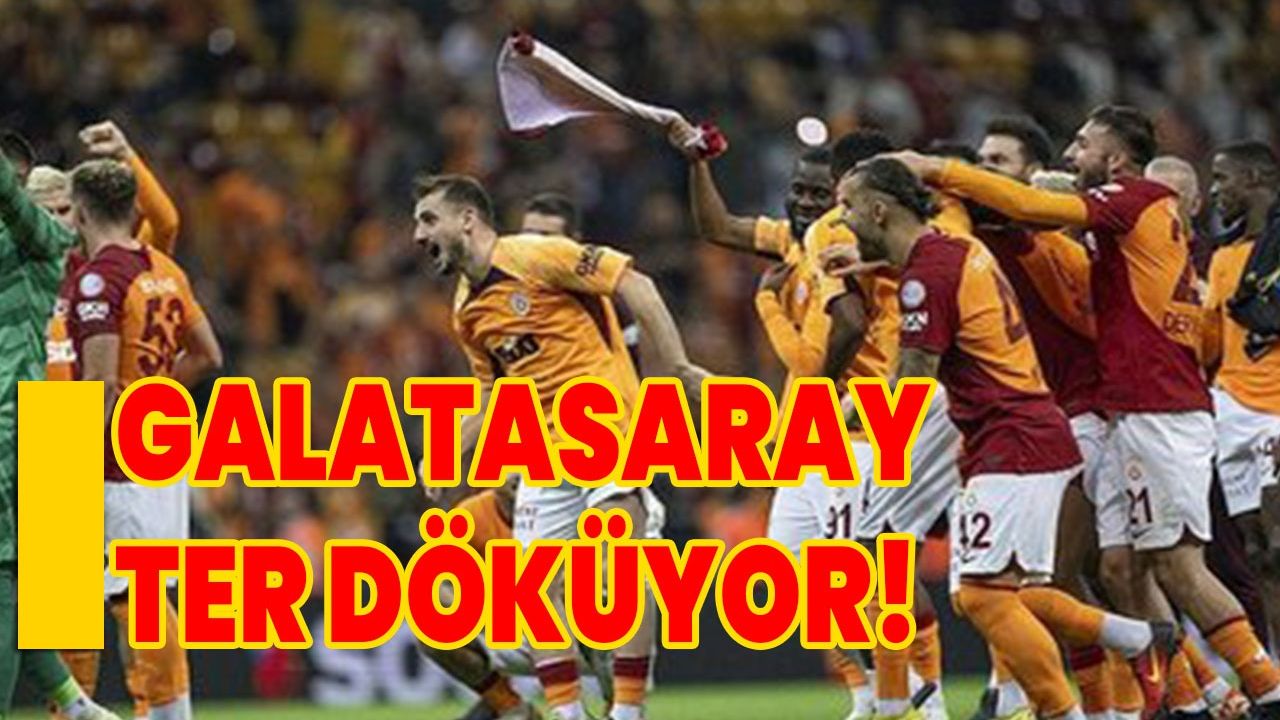 Galatasaray, Manchester United Karşısına Hazır Olmak İçin Ter Döküyor
