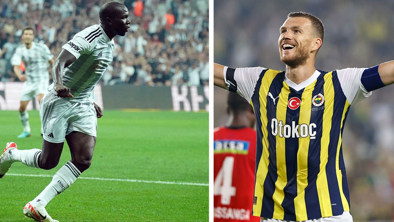 Fenerbahçe’de Dzeko, Beşiktaş’ta Aboubakar