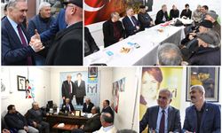 Arabacı ilçelerde büyük coşkuyla karşılandı