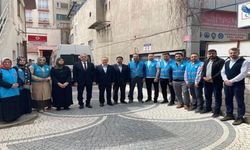 Müftülükte oluşturulan gönüllü ekip deprem bölgesine gönderildi