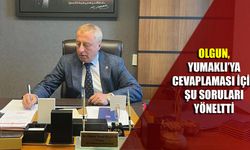 Olgun, Yumaklı’ya Cevaplaması İçin Şu Soruları Yöneltti