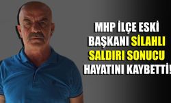 MHP İlçe eski Başkanı silahlı saldırı sonucu hayatını kaybetti