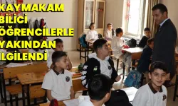 Kaymakam Bilici yerinde inceledi