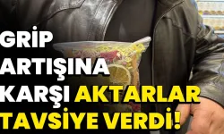 Grip artışına karşı aktarlar tavsiye verdi!