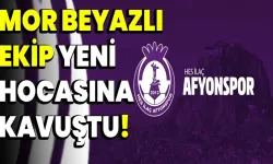 Mor beyazlı ekip yeni hocasına kavuştu