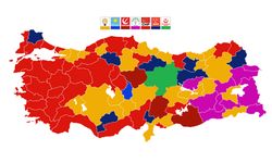 İşte Türkiye Geneli 31 Mart İl İl Yerel Seçim Sonuçları