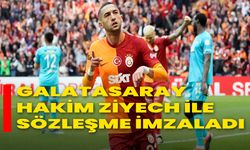 Galatasaray, Hakim Ziyech ile sözleşme imzaladı
