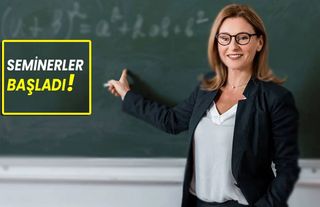 SEMİNERLER BAŞLADI 