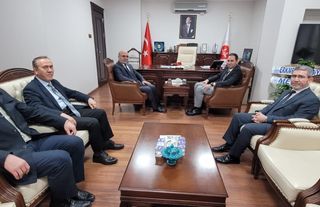 Yeni İl Müftüsüne Hayırlı Olsun Ziyareti