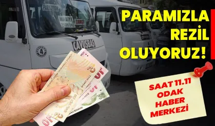 Paramızla rezil oluyoruz!