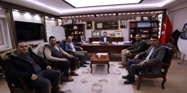 TÜGVA'dan Emirdağ Belediye Başkanı Serkan Koyuncu' ya Ziyaret