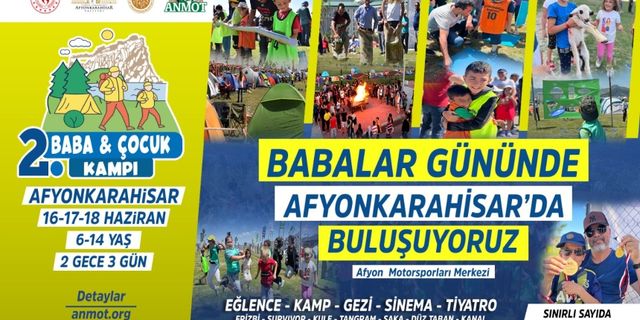 BABA ÇOCUK KAMPI KAYITLARI BAŞLADI