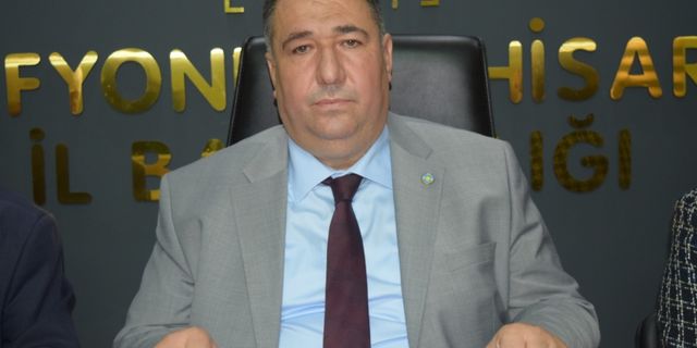 İYİ Parti İl Başkanı Muhammet Mısırlıoğlu’nun basın açıklaması