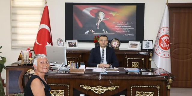 Gurbetçi Yazar Bilici’yi ziyaret etti