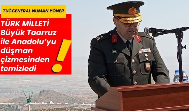 YÖNER “15 TEMMUZ İLE YENİDEN DASTAN YAZDIK”