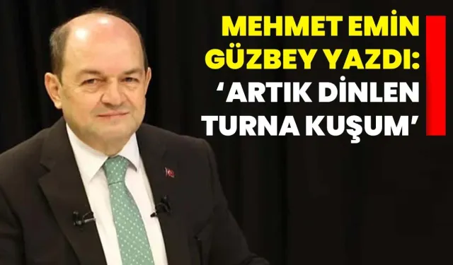 Mehmet Emin Güzbey yazdı: ‘Artık dinlen Turna Kuşum’