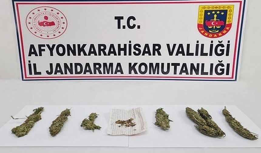 Jandarma uyuşturucu ele geçirdi