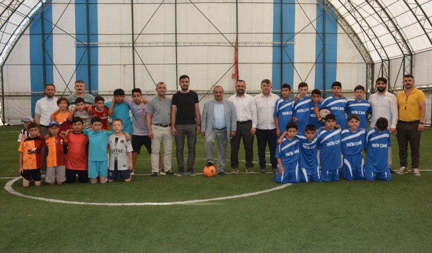 İscehisar’da Kur'an kursları futbol turnuvası başladı