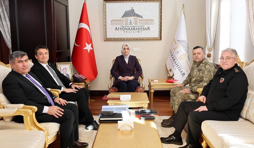 Afyonkarahisar'da Asayiş Ve Güvenlik Toplantısı Yapıldı