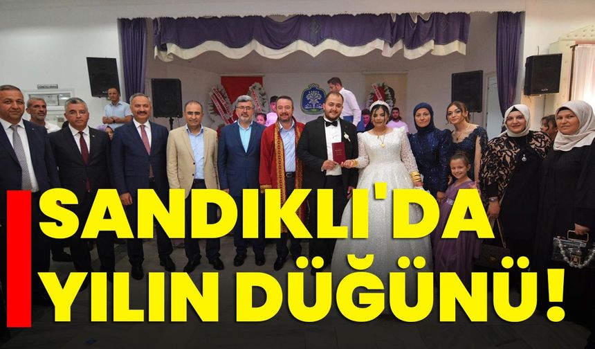 Sandıklı'da Yılın Düğünü!