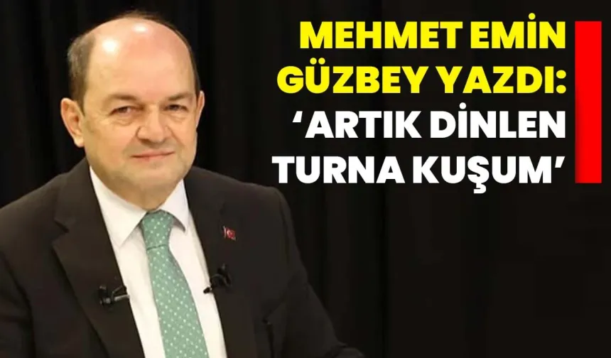 Mehmet Emin Güzbey yazdı: ‘Artık dinlen Turna Kuşum’